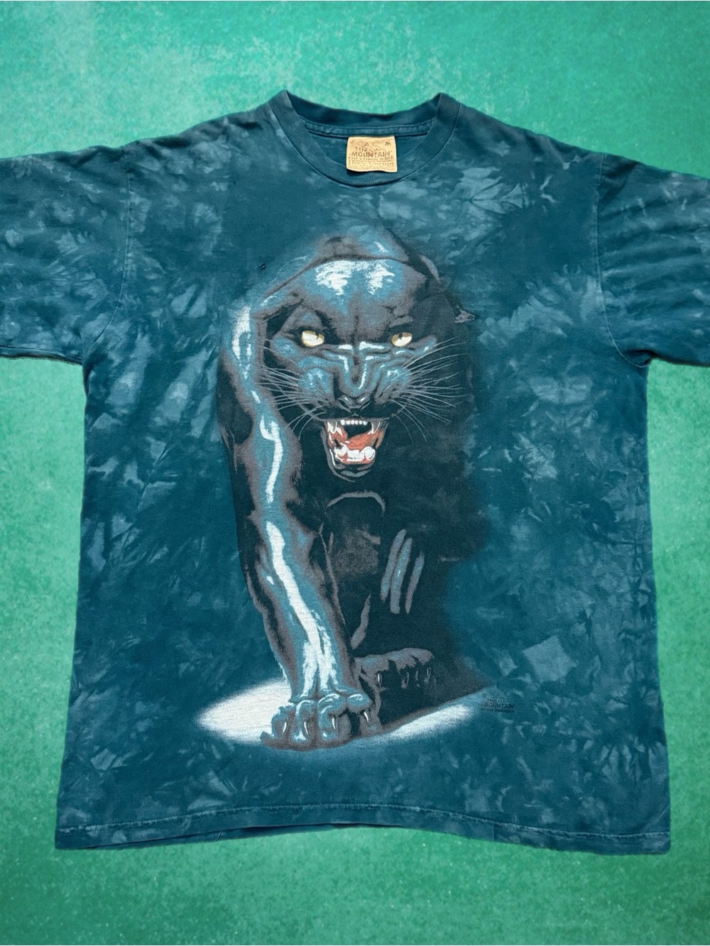 Vintage The Mountain Black Panther Shirt